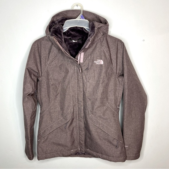 The North Face Dry Vent Women's Hooded Jacket Size Sm - Fleece Lined - Picture 1 of 16